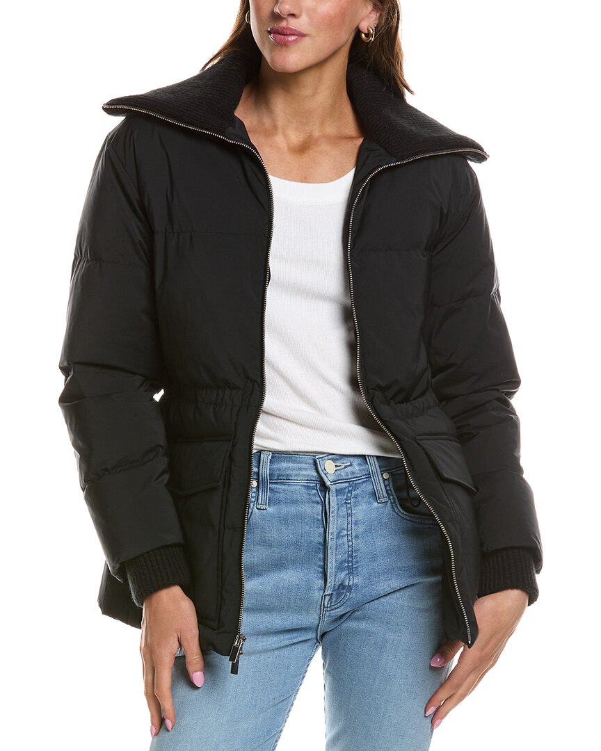 Theory | Womens | Combo Puffer Jacket | Black