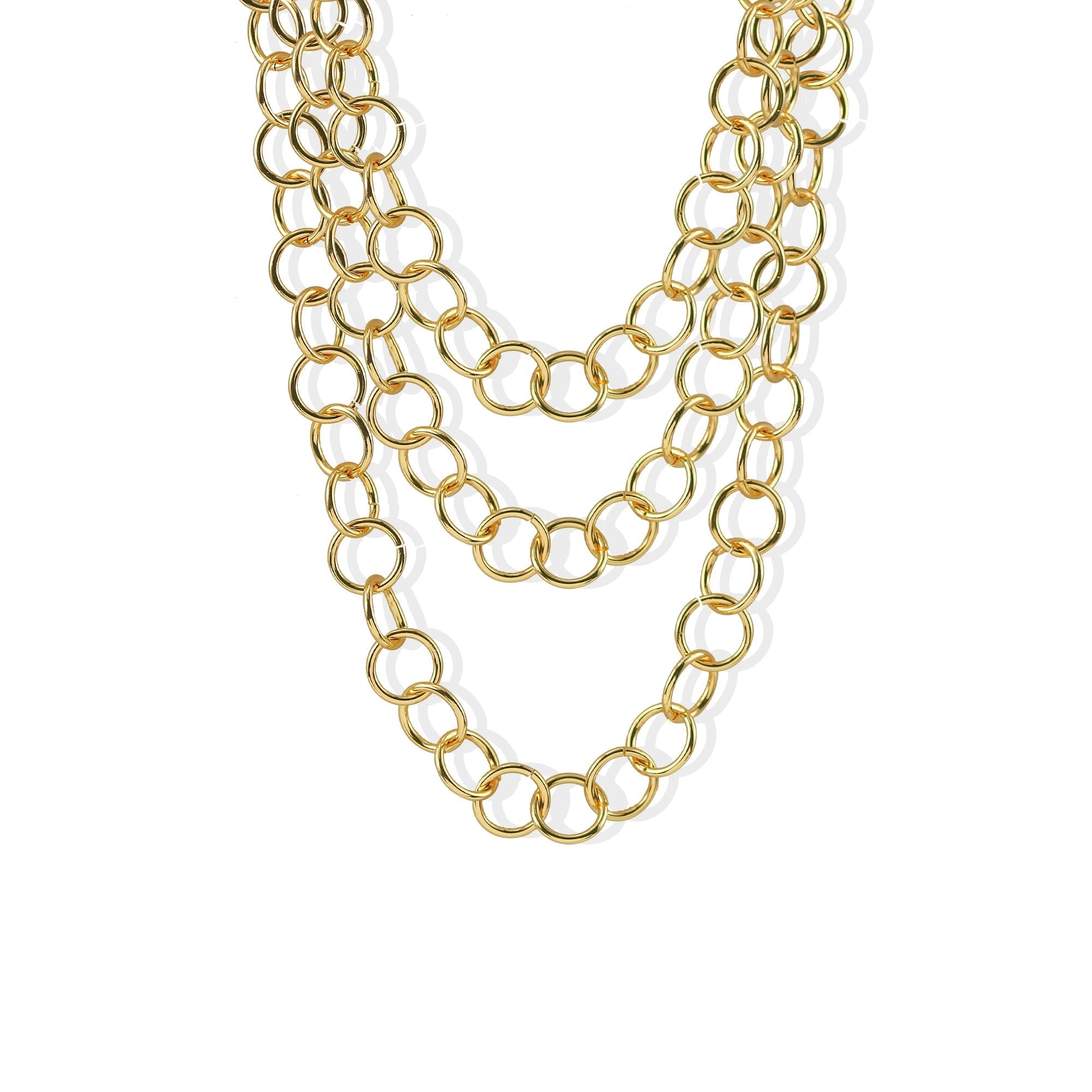 The Leonette Layered Necklace | Gold