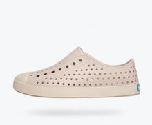 Side view of a Native Shoes Adults Jefferson | Dust Pink/ Lint Pink Footwear