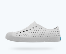 Side view of a Native Shoes Adults Jefferson Bloom | Mist Grey/ Mist Grey/ Shell Speckles Footwear