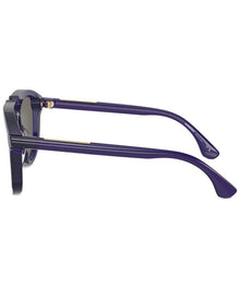 Burberry | Unisex | 0BE4417U Sunglasses | Violet | Light Grey Mirrored Lens