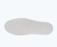 Bottom view of a Native Shoes Jefferson Clog | Shell White/ Shell White Footwear