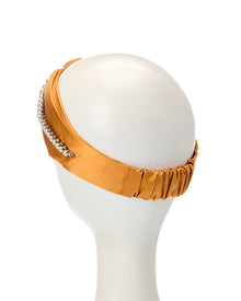 Jimmy Choo | Womens | Silk Headband | Orange
