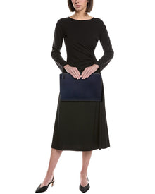 The Row | Womens | Leather Clutch | Blue