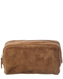 The Row | Womens | Suede Clutch | Brown