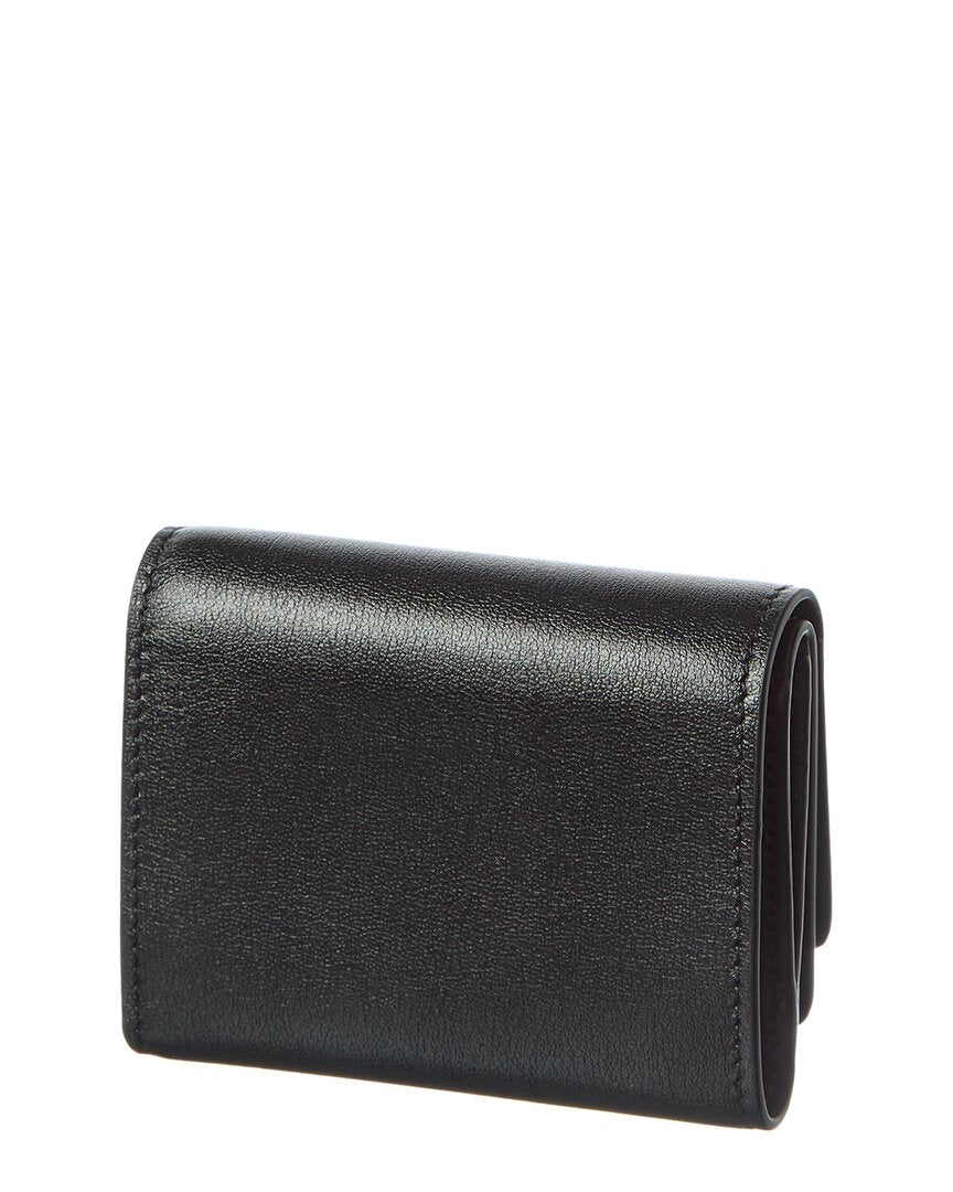 FENDI | Womens | Way Small Leather Card Holder | Black