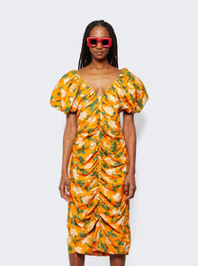 Women | Agua by Agua Bendita | Camelia Dress | Orange