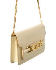 Tom Ford | Womens | Logo Small Leather Shoulder Bag | Beige