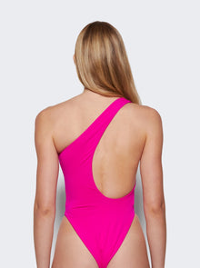 Women | Louisa Ballou | Plunge Swimsuit | Hot Pink