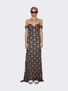 Women | Etro | Abito Long Dress | Brown