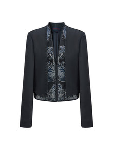 Structured Jacket - I | Black