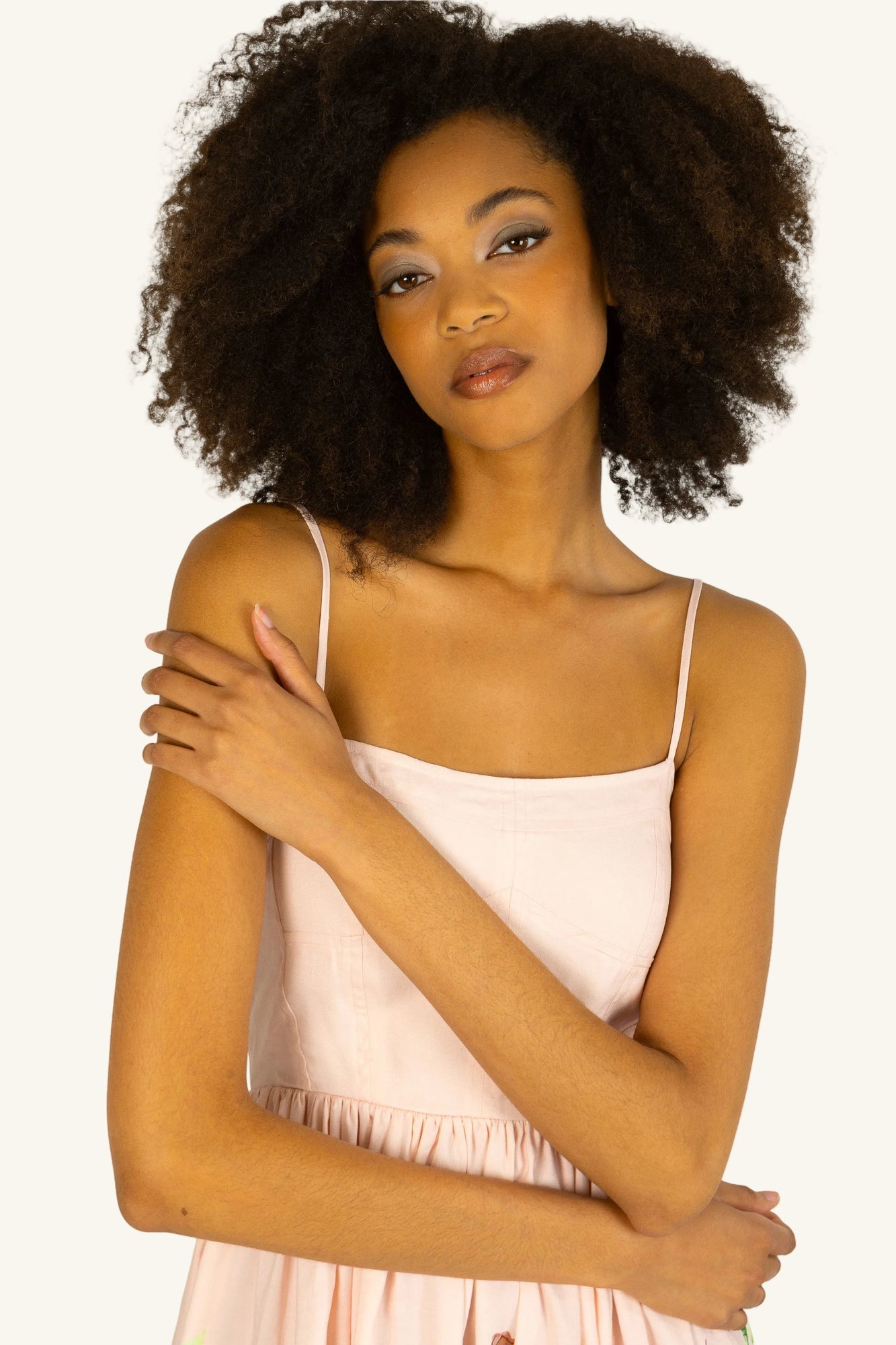 Serena Dress | Golden Floral