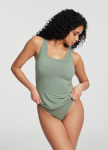 Racerback Tank Top | Sage Green