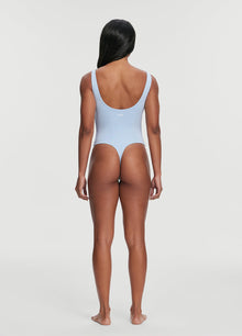 Scoop Back Bodysuit | Sky Blue