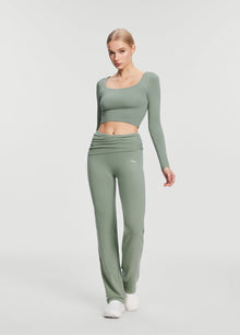 Soft Seamless Lounge Pants | Sage Green