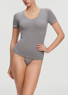 V-Neck T-shirt | Cool Gray