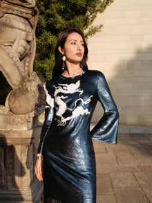 Elegant Dress | Blue