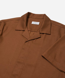 Tortoise Shell | York Camp Collar SS Shirt