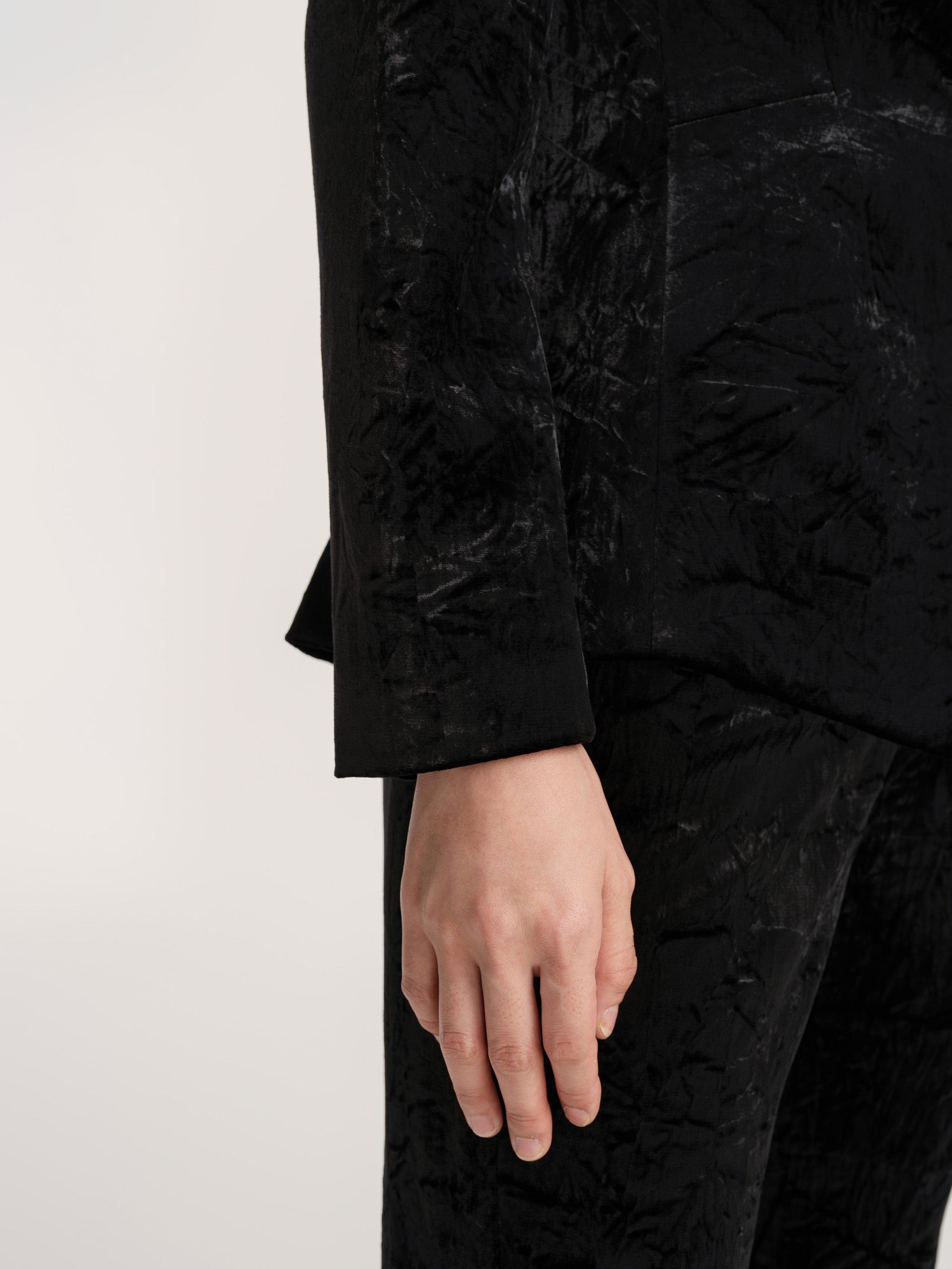 Velvet Blazer | Black