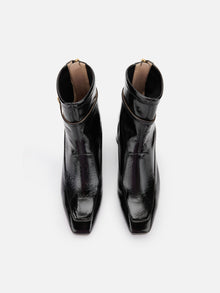 Ankle Heel Boots | Black
