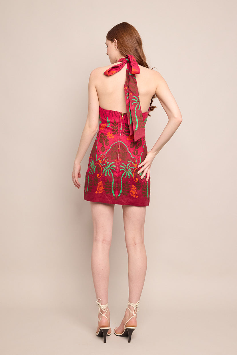 Perla Mini Dress | Sanibel Island Pink