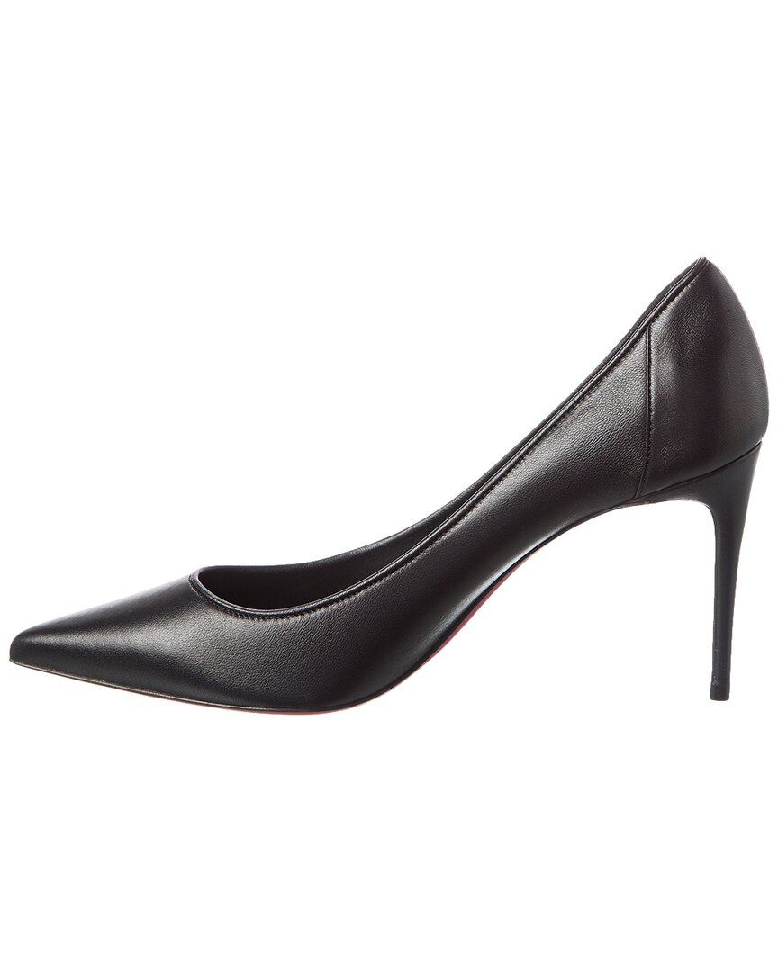 Christian Louboutin | Womens | Sporty Kate 85 Leather Pump - I | Black