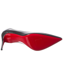 Christian Louboutin | Womens | Sporty Kate 85 Leather Pump - I | Black