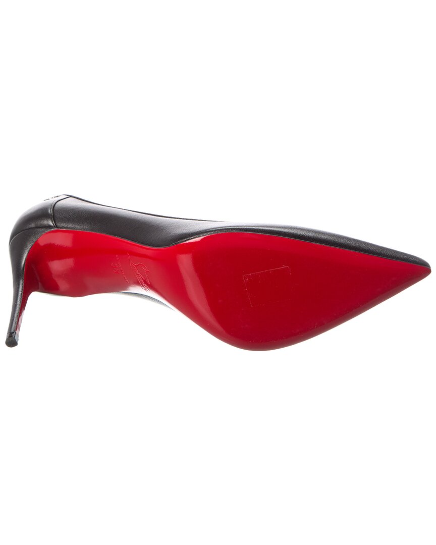 Christian Louboutin | Womens | Sporty Kate 85 Leather Pump - I | Black
