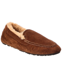 Aquatalia | Womens | Qalista Suede Moccasin | Brown