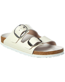 Birkenstock | Womens | Arizona Big Buckle Narrow Leather Sandal | White