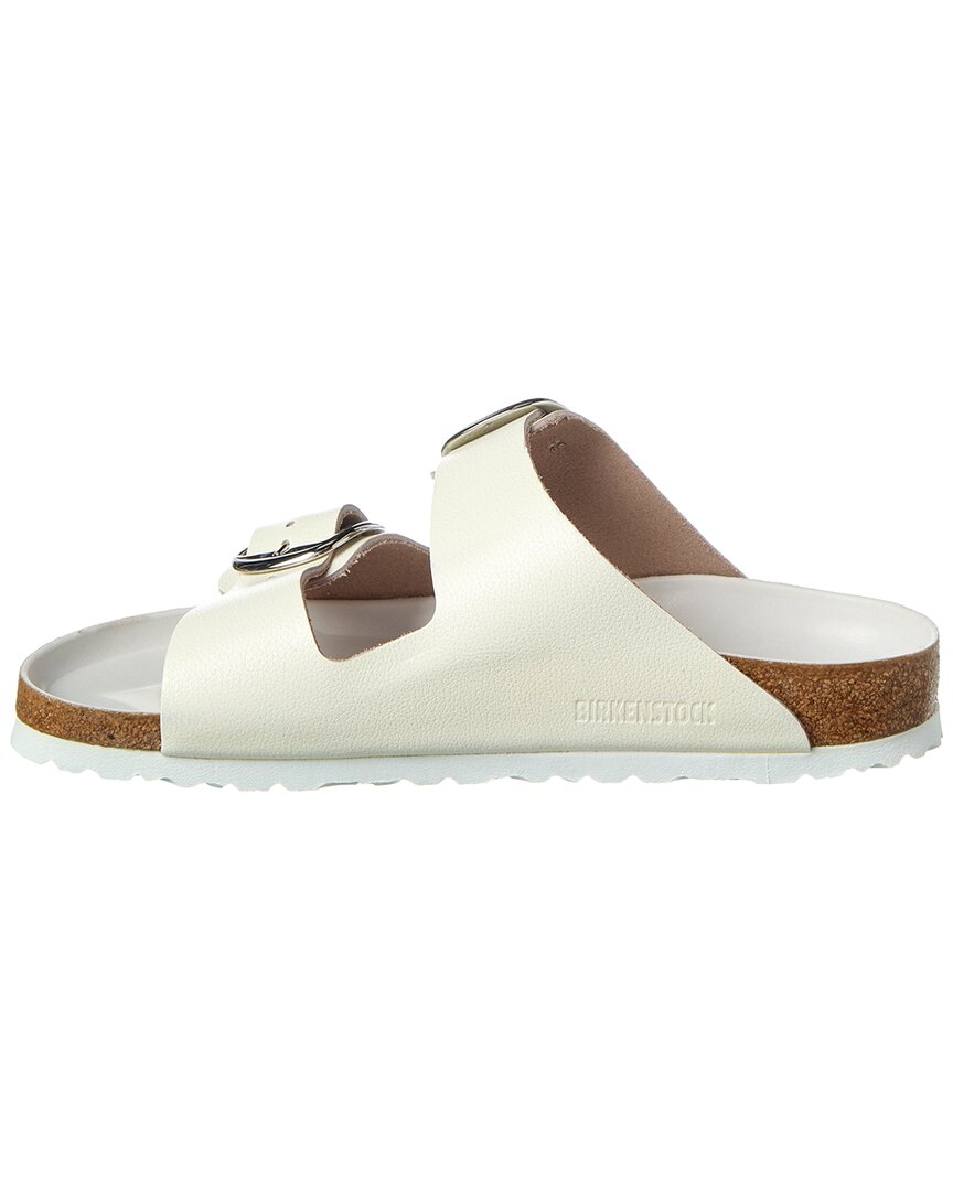 Birkenstock | Womens | Arizona Big Buckle Narrow Leather Sandal | White
