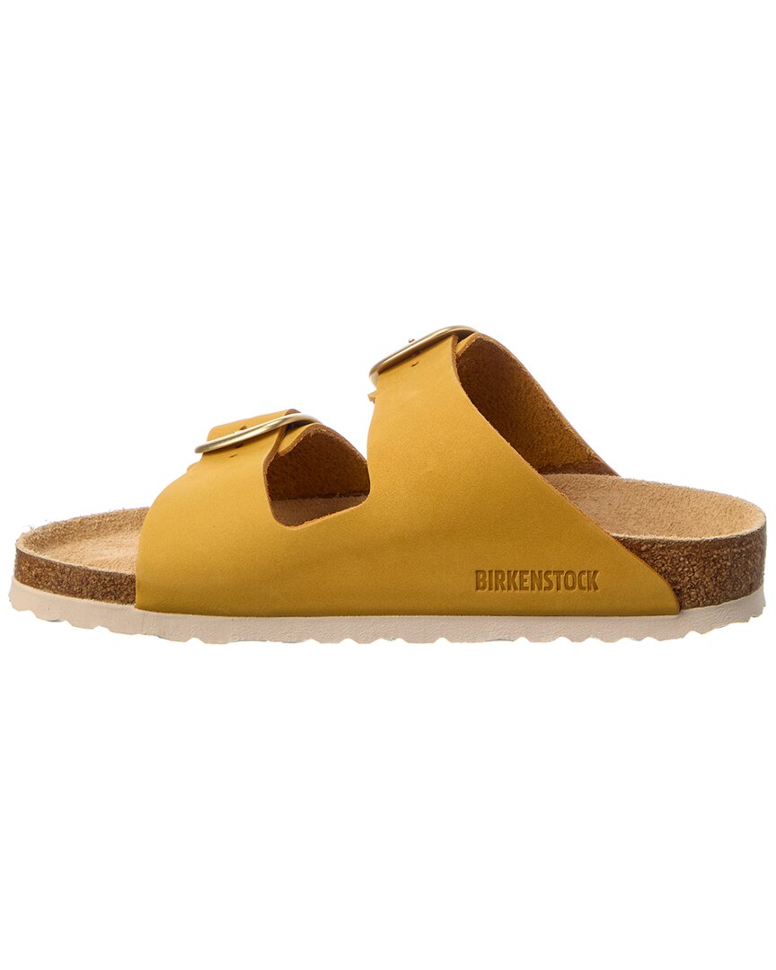 Birkenstock | Womens | Arizona Big Buckle Narrow Leather Sandal | Yellow