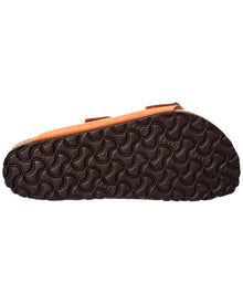 Birkenstock | Womens | Arizona Soft Footbed Leather Sandal | Brown