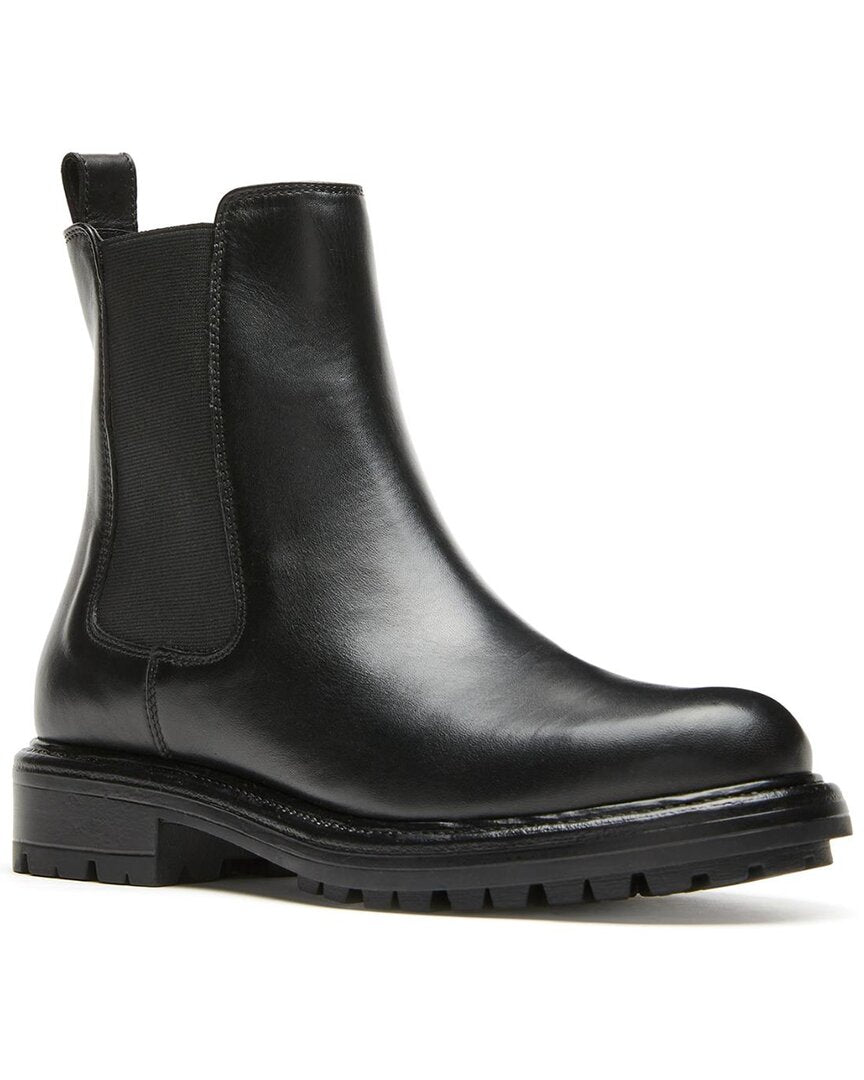 La Canadienne | Womens | LA CANADIENNE Wake City Dry Waterproof Leather Bootie | Black