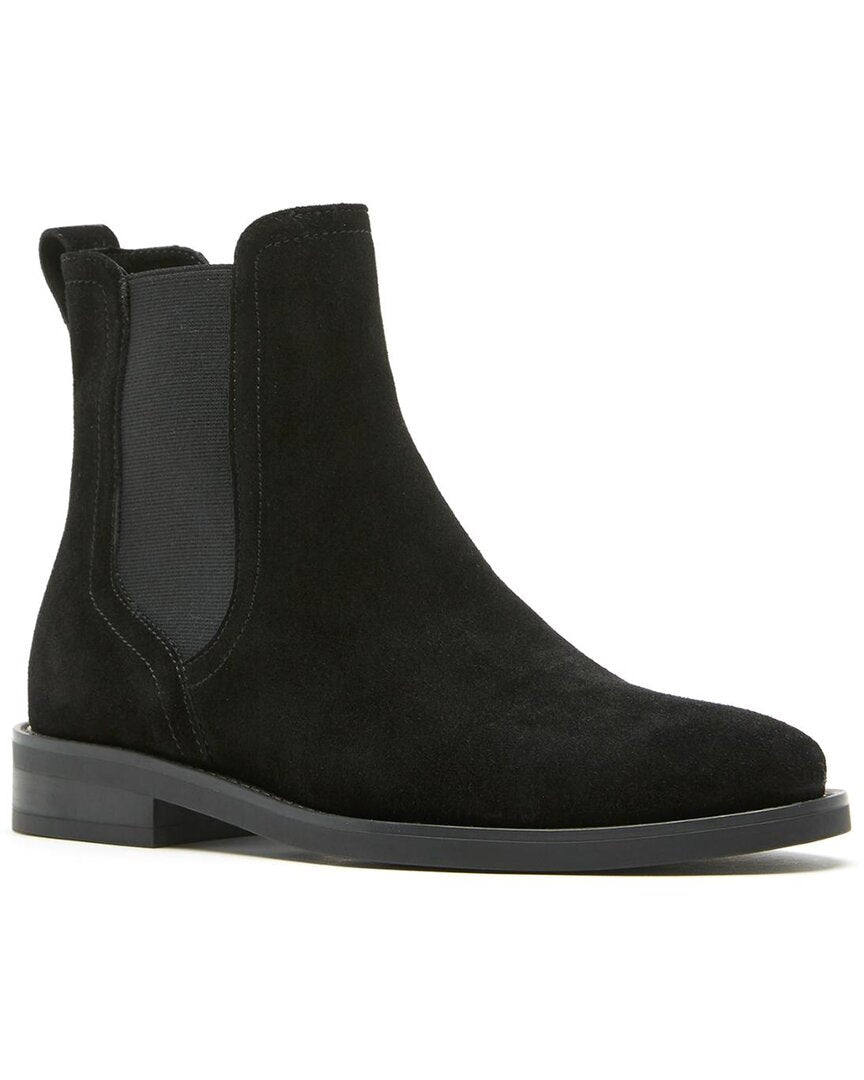 La Canadienne | Womens | LA CANADIENNE Westside City Dry Waterproof Suede Bootie | Black