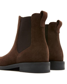 La Canadienne | Womens | LA CANADIENNE Westside City Dry Waterproof Suede Bootie | Brown