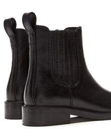La Canadienne | Womens | LA CANADIENNE Academia City Dry Waterproof Leather Bootie | Black