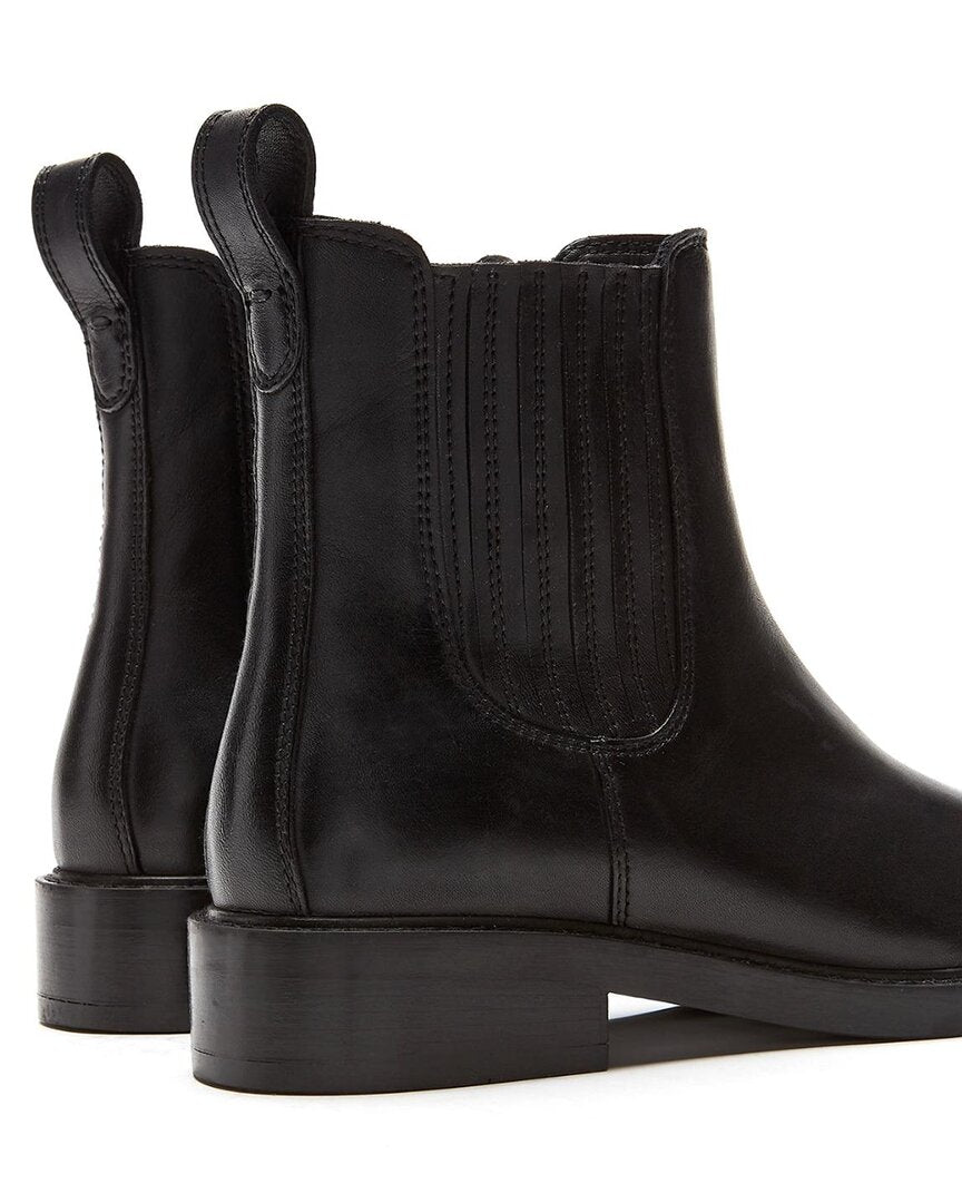 La Canadienne | Womens | LA CANADIENNE Academia City Dry Waterproof Leather Bootie | Black
