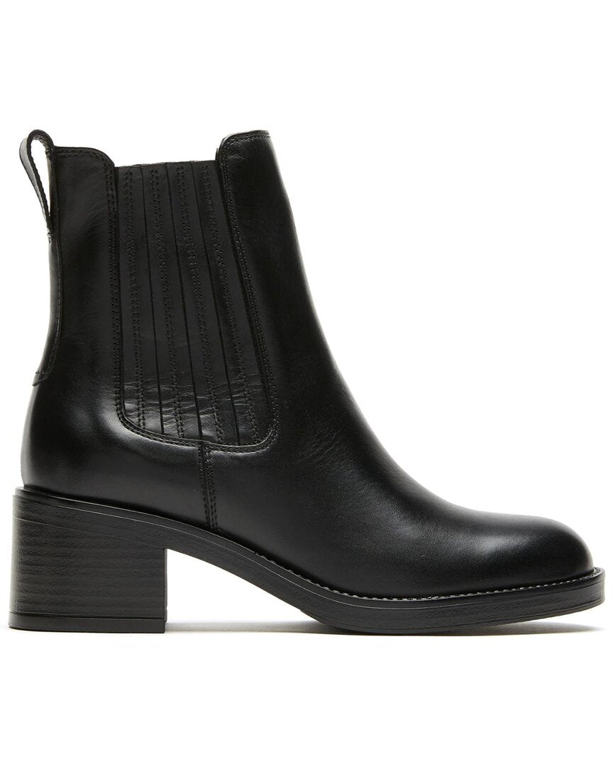 La Canadienne | Womens | LA CANADIENNE Walf City Dry Waterproof Leather Bootie | Black