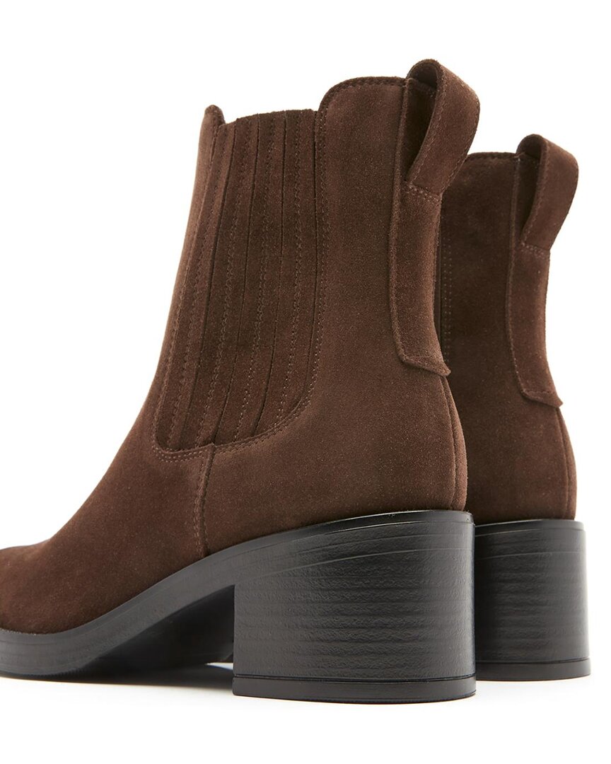 La Canadienne | Womens | LA CANADIENNE Walf City Dry Waterproof Suede Bootie | Brown
