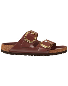 Birkenstock | Womens | Arizona Big Buckle Leather Sandal | Chocolate