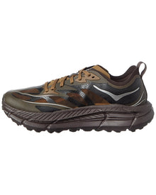 Hoka | Womens | U Mafate Speed 4 Lite Leather & Mesh Sneaker | Brown