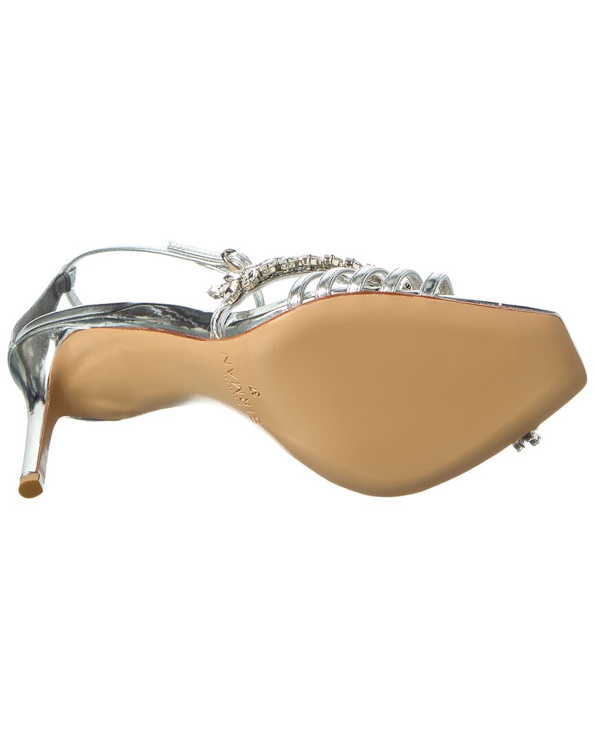 Alexandre Birman | Womens | Alexandre Birman  Iggy Crystals 85 Patent Sandal | Metallic
