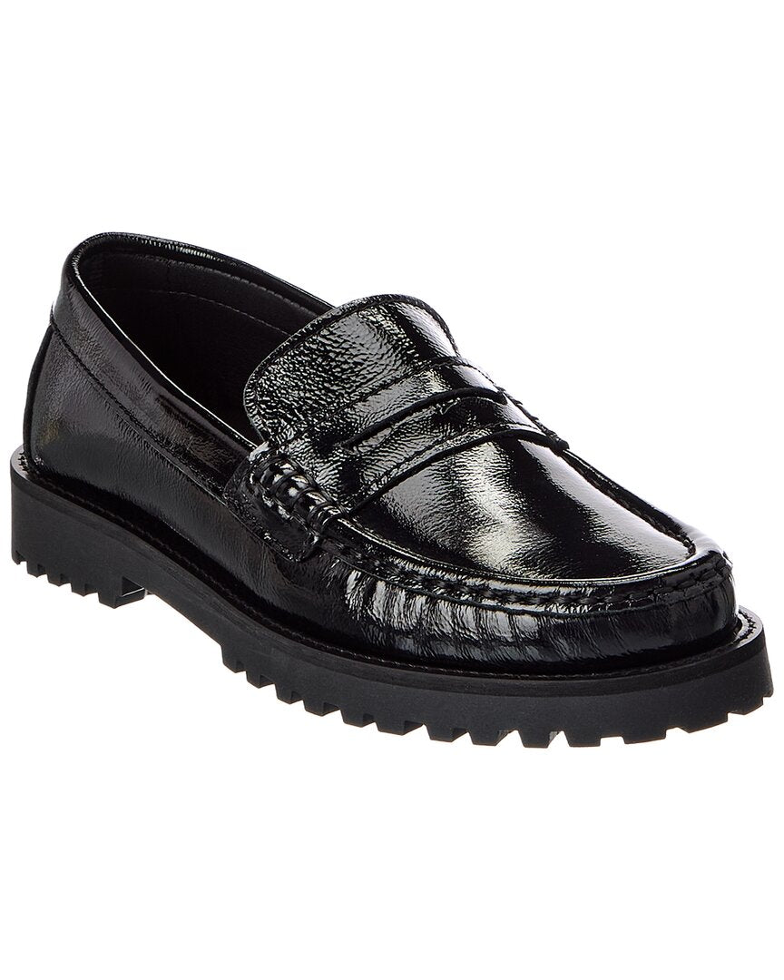 M by Bruno Magli | Womens | Galena Lug Sole Patent Loafer | Black