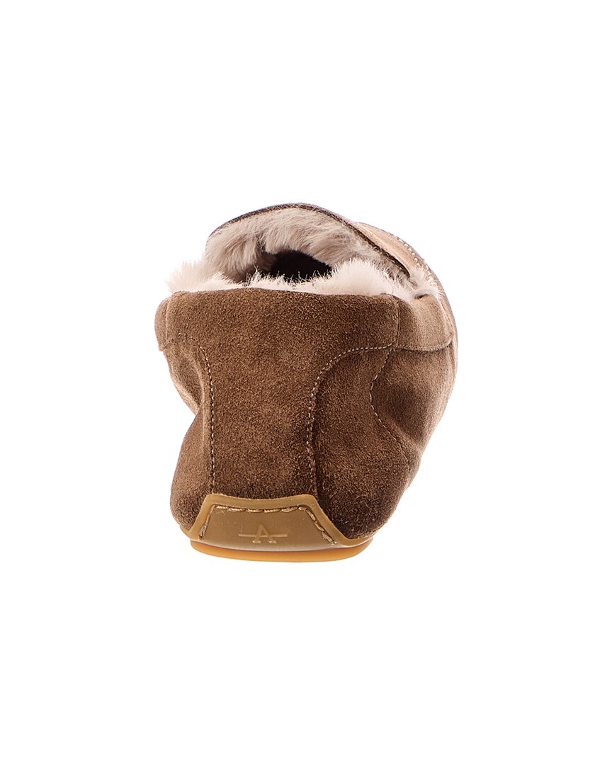 Aquatalia | Womens | Qalista Suede Moccasin | Taupe