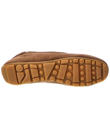 Aquatalia | Womens | Qalista Suede Moccasin | Taupe