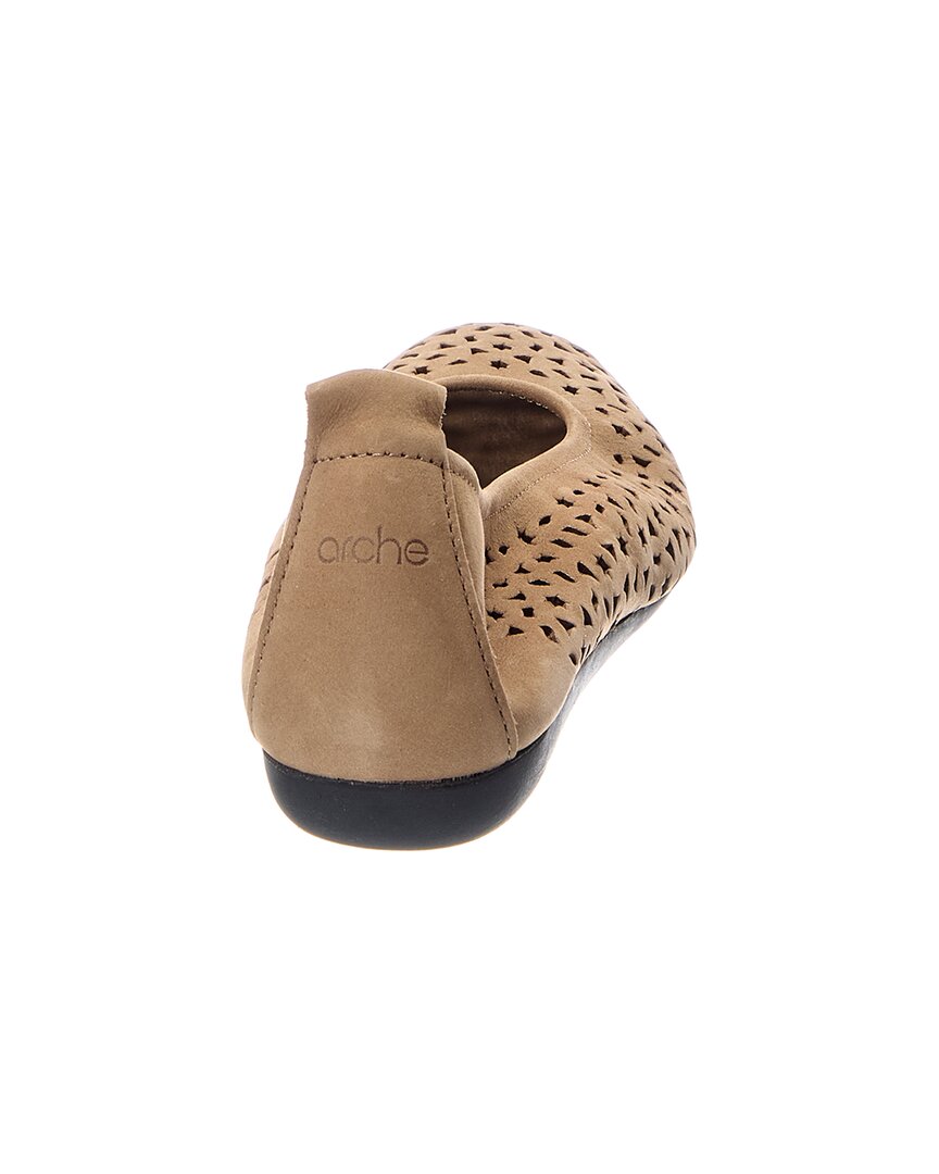 Arche | Womens | Lilly Leather Flat | Tan