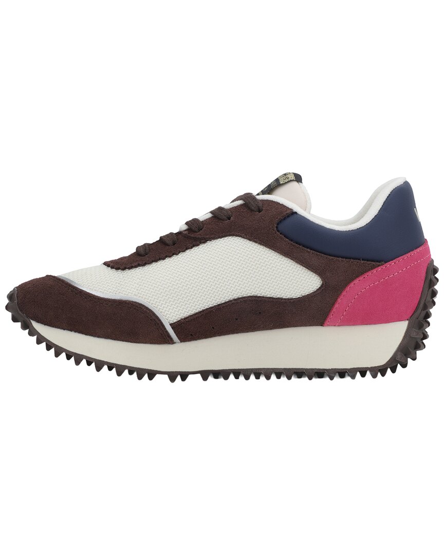 Vintage Havana | Womens | Cosmic 31 Suede-Trim Sneaker | Brown