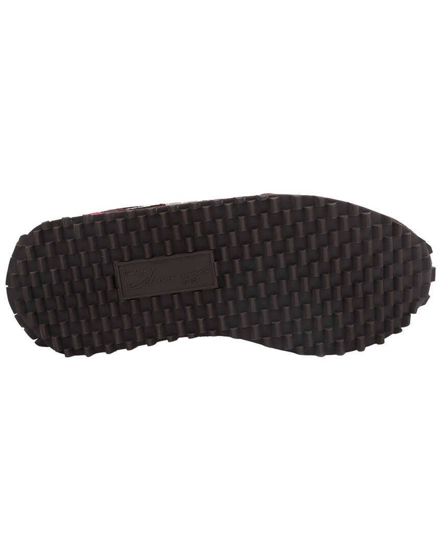 Vintage Havana | Womens | Cosmic 31 Suede-Trim Sneaker | Brown