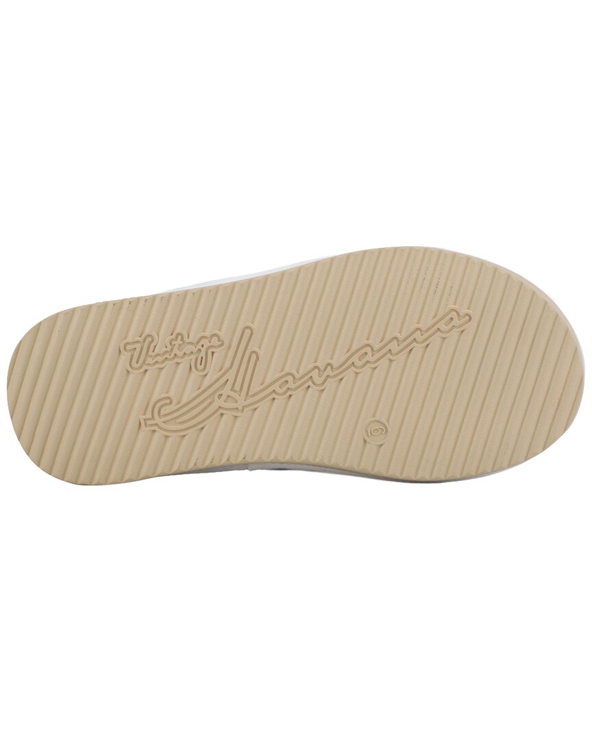 Vintage Havana | Womens | Relax Indoor/Outdoor Slipper | White